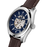 MASERATI AUTOMATIC R8821112005 BLUE DIAL LEATHER STRAP MEN WATCH