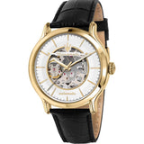 Maserati White Dial Black Leather Strap Men Watch R8821118011