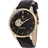 MASERATI R8821146001 BLACK LEATHER MEN WATCH