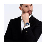 Maserati Blue Dial Silver Stainless Steel Strap Men Watch R8823118009