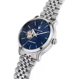 Maserati Blue Dial Silver Stainless Steel Strap Men Watch R8823118009