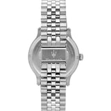 Maserati Blue Dial Silver Stainless Steel Strap Men Watch R8823118009