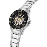 Maserati Sfida Black Dial Silver Stainless Steel Strap Men Watch R8823140008