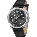MASERATI HYBRID R8851112001 BLACK LEATHER MEN WATCH
