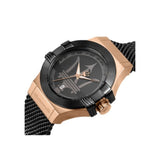 Maserati Black Stainless Steel Mesh Strap Men Watch R8853108010