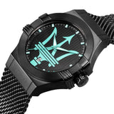 MASERATI R8853144002 BLACK STAINLESS STEEL MESH STRAP MEN WATCH