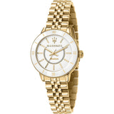 MASERATI SUCCESSO R8853145502 GOLD STAINLESS STEEL WOMEN WATCH