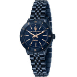 Maserati Epoca Blue Dial And Stainless Steel Strap Women Watch R8853149501