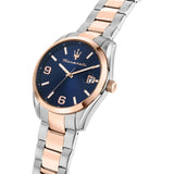 Maserati Blue Dial Two-Tone Stainless Steel Strap Men Watch R8853151006