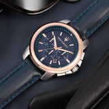 MASERATI SUCCESSO R8871621015 BLUE LEATHER MEN WATCH