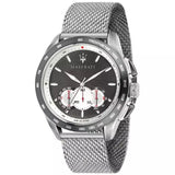 MASERATI TRAGUARDO R8873612008 STAINLESS STEEL MESH STRAP MEN WATCH