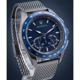 MASERATI TRAGUARDO R8873612009 BLUE DIAL STAINLESS STEEL MEN WATCH