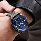 MASERATI TRAGUARDO R8873612009 BLUE DIAL STAINLESS STEEL MEN WATCH