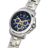 MASERATI SUCCESSO R8873621016 BLUE DIAL STAINLESS STEEL MEN WATCH