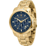 MASERATI SUCCESSO R8873621021 GOLD STAINLESS STEEL MEN WATCH