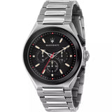 MASERATI R8873639002 BLACK DIAL STAINLESS STEEL MEN WATCH