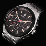 MASERATI R8873639002 BLACK DIAL STAINLESS STEEL MEN WATCH