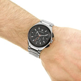MASERATI R8873639002 BLACK DIAL STAINLESS STEEL MEN WATCH