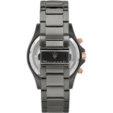Maserati Chronograph Blue Dial Silver Stainless Steel Strap Men Watch R8873640020