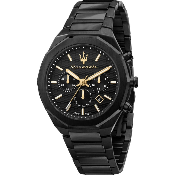 Maserati Stile R8873642005 Black Stainless Steel Men's Watch
