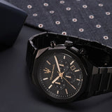 Maserati Stile R8873642005 Black Stainless Steel Men's Watch