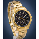 MASERATI SUCCESSO R8873645002 BLACK DIAL GOLD STRAP MEN WATCH