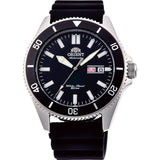 ORIENT RA-AA0010B19B BLACK SILICON STRAP MEN'S WATCH