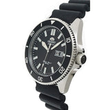 ORIENT RA-AA0010B19B BLACK SILICON STRAP MEN'S WATCH