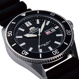 ORIENT RA-AA0010B19B BLACK SILICON STRAP MEN'S WATCH