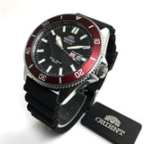 ORIENT KANO RA-AA0011B19B BLACK RUBBER STRAP MEN WATCH