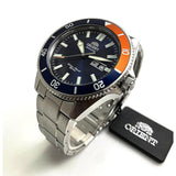ORIENT RA-AA0913L19B BLUE DIAL STAINLESS STEEL MEN WATCH
