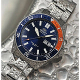 ORIENT RA-AA0913L19B BLUE DIAL STAINLESS STEEL MEN WATCH