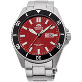 ORIENT RA-AA0915R19B RED DIAL STAINLESS STEEL MEN WATCH