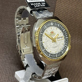 ORIENT RA-AA0E01S09C WORLD MAP STAINLESS STEEL MEN WATCH