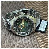 ORIENT RA-AA0E02E09C GREEN DIAL WORLD MAP STAINLESS STEEL MEN WATCH