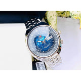 ORIENT RA-AA0E03L09C BLUE DIAL WORLD MAP MEN WATCH
