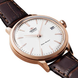 ORIENT RA-AC0010S00C BROWN LEATHER MEN WATCH