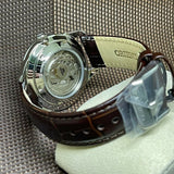ORIENT RA-AC0017S10D BROWN LEATHER MEN'S WATCH