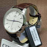 ORIENT RA-AC0017S10D BROWN LEATHER MEN'S WATCH
