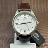 ORIENT RA-AC0017S10D BROWN LEATHER MEN'S WATCH