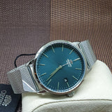 ORIENT RA-AC0E06E00C STAINLESS STEEL MESH STRAP MEN WATCH