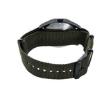 ORIENT AUTOMATIC RA-AC0H02N10B GREEN NYLON STRAP MEN WATCH