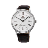 ORIENT RA-AC0J06S10B BROWN LEATHER MEN'S WATCH