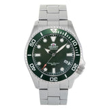ORIENT RA-AC0K02E10B GREEN DIAL STAINLESS STEEL MEN'S WATCH