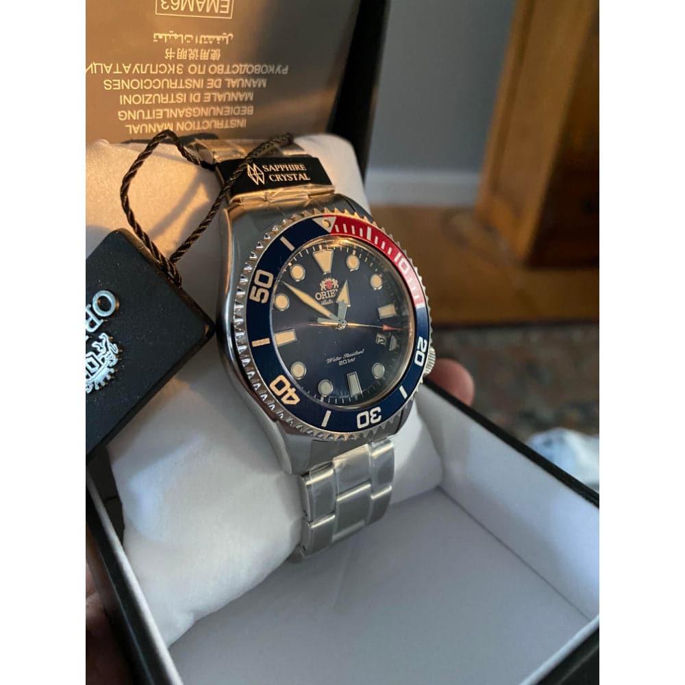 ORIENT RAAC0K03L10B STAINLESS STEEL MEN'S WATCH H2 Hub