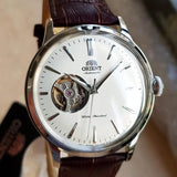 ORIENT RA-AG0002S10B BROWN LEATHER MEN'S WATCH