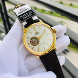 ORIENT RA-AG0003S00C BROWN LEATHER MEN WATCH