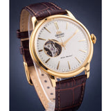 ORIENT RA-AG0003S10B BROWN LEATHER MEN'S WATCH