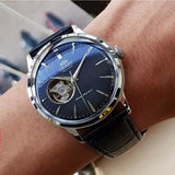 ORIENT RA-AG0004B10B BLACK LEATHER MEN'S WATCH