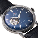 ORIENT RA-AG0005L10B BLUE LEATHER MEN'S WATCH